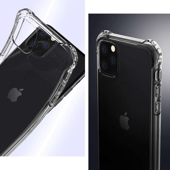 Coque iPhone 11 Pro Spigen Rugged Crystal - Protection transparente
