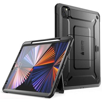 Housse Supcase Unicorn Beetle pour iPad Pro 12.9 (2021 2022) - noire