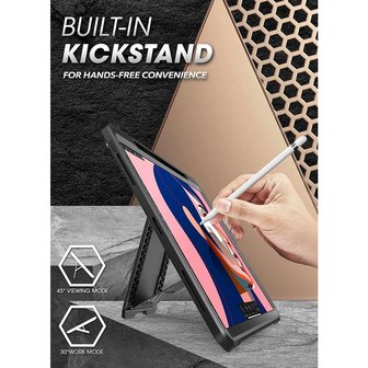 Housse Supcase Unicorn Beetle pour iPad Pro 12.9 (2021 2022) - noire