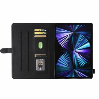 Just in Case Business Book Case Cover pour iPad Air 4 2020 & iPad Air 5 2022 - Noir