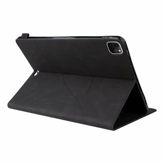 Just in Case Business Book Case Cover pour iPad Air 4 2020 & iPad Air 5 2022 - Noir