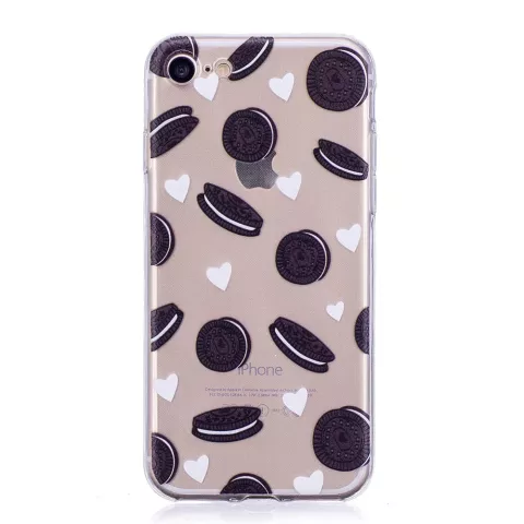 Coque Cookie compatible avec iPhone 7 8 SE 2020 SE 2022 Coque TPU
