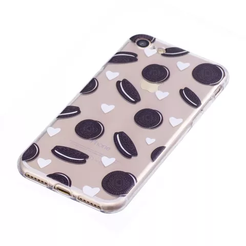 Coque Cookie compatible avec iPhone 7 8 SE 2020 SE 2022 Coque TPU