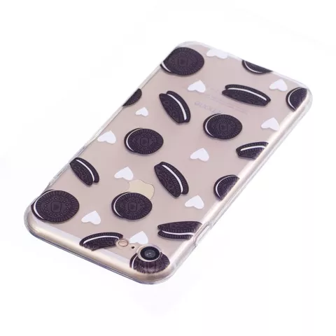 Coque Cookie compatible avec iPhone 7 8 SE 2020 SE 2022 Coque TPU