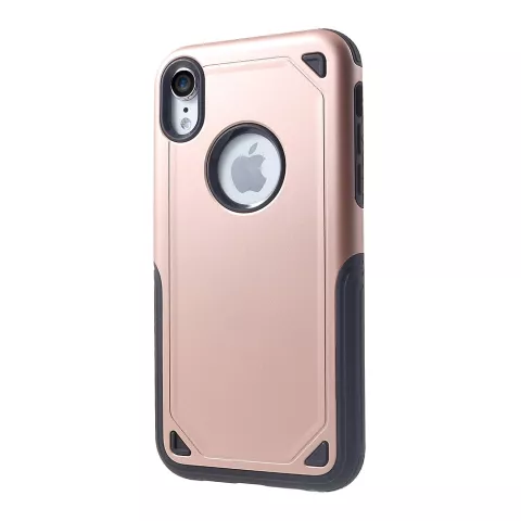 &Eacute;tui de protection ProArmor &Eacute;tui de protection pour iPhone XR - Or rose - rose