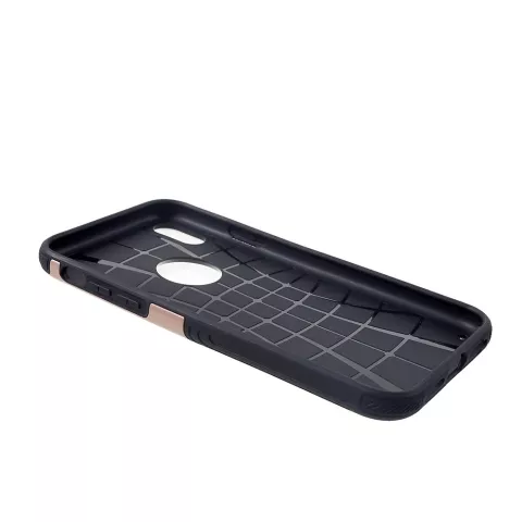 Coque de protection ProArmor la coque compatible avec iPhone XR - Or rose - rose