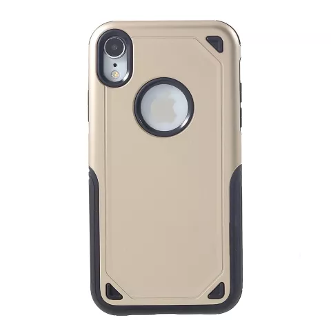 Coque de protection ProArmor la coque compatible avec iPhone XR - Or