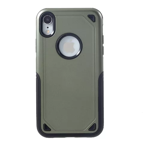 Coque de protection ProArmor la coque compatible avec iPhone XR - Arm&eacute;e verte