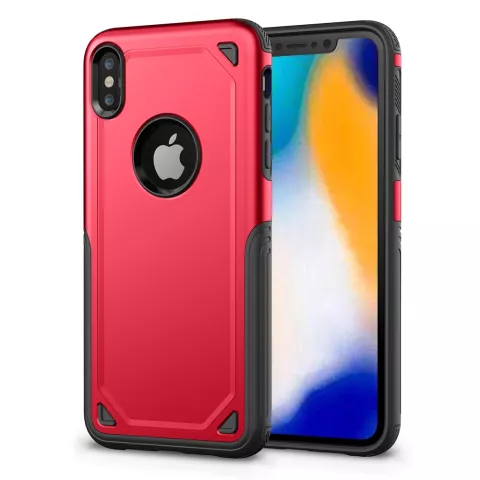 Coque de protection ProArmor Coque iPhone XS Max - Rouge