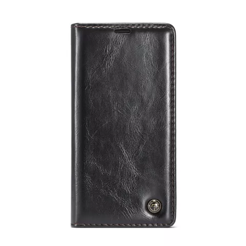 &Eacute;tui pour iPhone XR Caseme Leatherette Wallet Card Holder - Noir