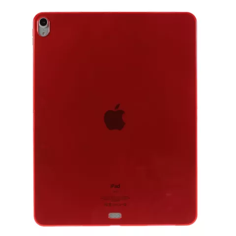 &Eacute;tui flexible de protection en TPU iPad Pro 12.9 2018 - &eacute;tui rouge