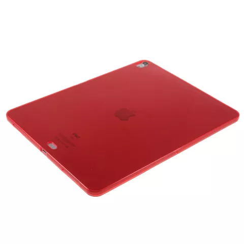 &Eacute;tui de protection flexible en TPU compatible avec iPad Pro 12.9 2018 - &eacute;tui rouge