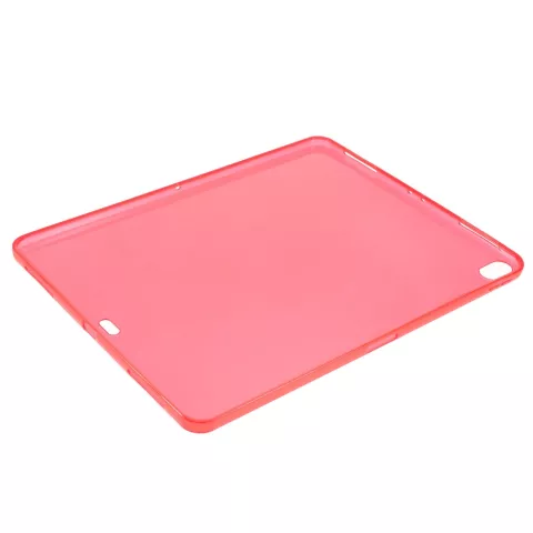 &Eacute;tui de protection flexible en TPU compatible avec iPad Pro 12.9 2018 - &eacute;tui rouge