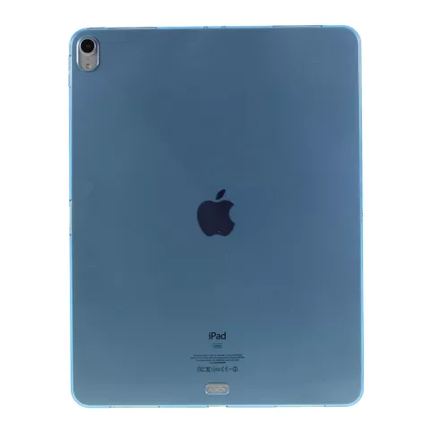 &Eacute;tui de protection en TPU flexible compatible avec iPad Pro 12.9 2018 - &Eacute;tui bleu