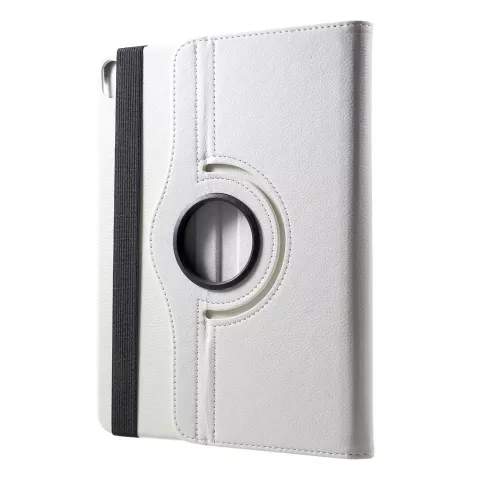 Biblioth&egrave;que rotative &agrave; 360&deg; compatible avec iPad Pro 11 pouces (2018 2020 2021 2022) et iPad Air 4 et 5 - Blanc