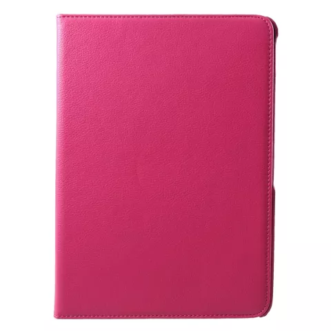 Support Rotatif De Couverture De Grain De Litchi En Cuir compatible avec iPad Pro 11 Pouces 2018 - Rose