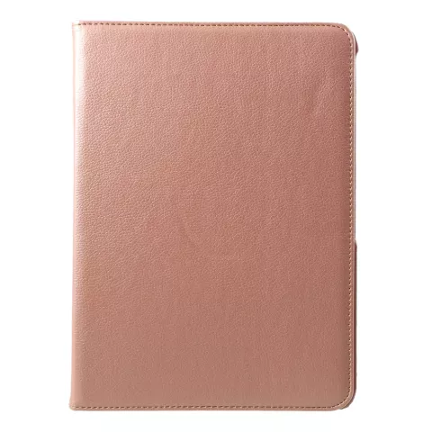 &Eacute;tui en cuir Litchi Grain rotatif standard iPad Pro 11 pouces 2018 - Or rose