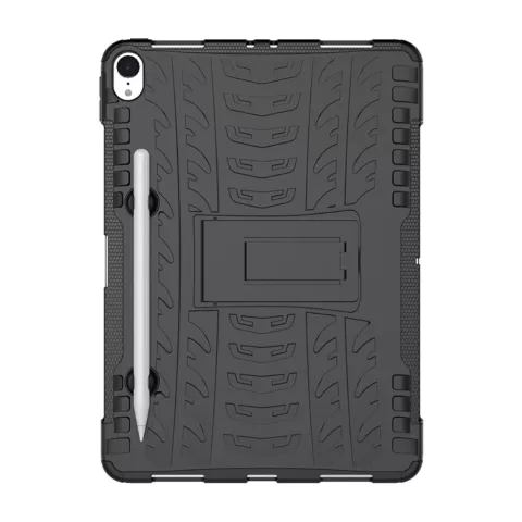 Coque Hybride TPU Polycarbonate compatible avec iPad Pro 11&quot; 2018 - Profil Noir Standard
