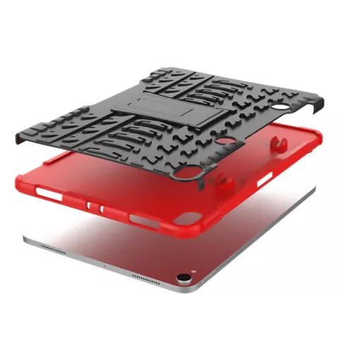 Coque Hybride TPU Polycarbonate compatible avec iPad Pro 11&quot; 2018 - Profil Rouge Standard