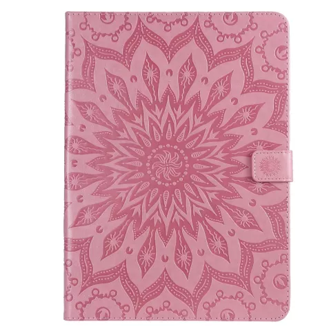 Cuir De Tournesol compatible avec iPad Pro 11 Pouces 2018 Portefeuille De Couverture De Cas - Rose