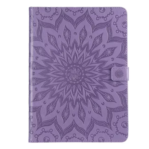 Cuir De Tournesol compatible avec iPad Pro 11 Pouces 2018 Portefeuille De Couverture De Cas - Violet