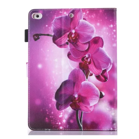 Etui &agrave; rabat pour fleur d&#039;orchid&eacute;e iPad mini 1 2 3 4 5 - Violet Rose