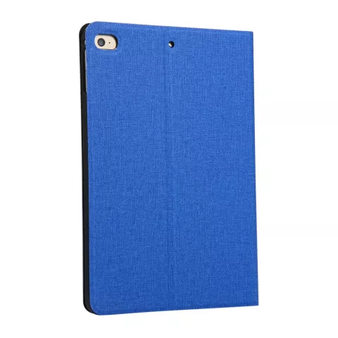 &Eacute;tui &agrave; rabat en jean denim compatible avec iPad mini 4 5 - Bleu