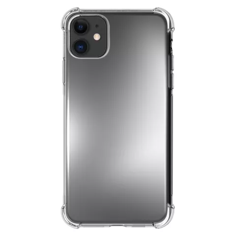 Coque transparente antichoc en TPU compatible avec iPhone 11 - Transparent