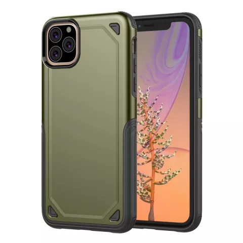 Coque de protection ProArmor pour iPhone 11 Pro - Vert arm&eacute;e