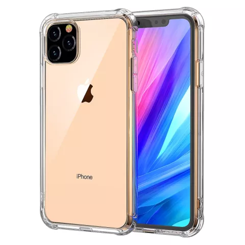 Coque transparente antichoc protection TPU compatible avec iPhone 11 - Transparent