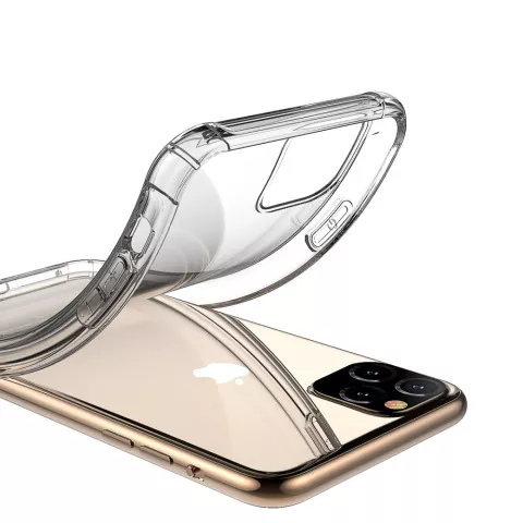 Coque transparente antichoc protection TPU compatible avec iPhone 11 Pro Max - Transparent