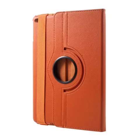 Housse de protection en cuir synth&eacute;tique 360 &deg; Twist - iPad 2017 2018 - Orange