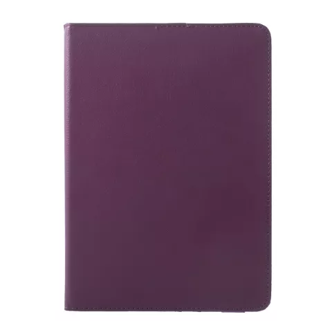 Protection 360 tours en simili cuir &agrave; rabat - convient compatible avec iPad 2017 2018 - Violet
