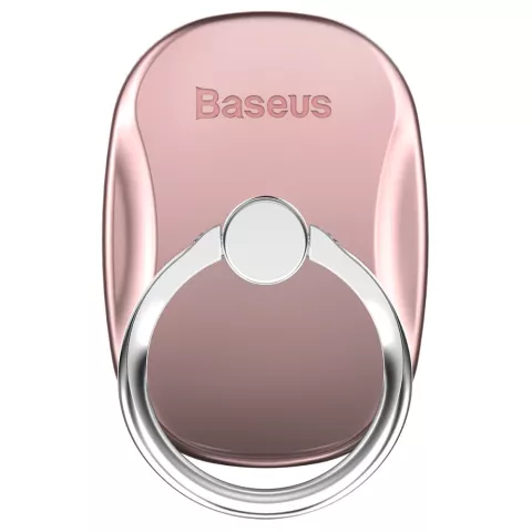 Baseus Phone Grip 360 degr&eacute;s rotatif - Or rose