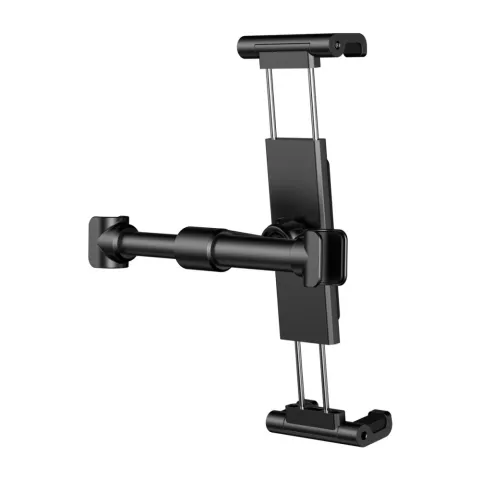 Support D&#039;appui-t&ecirc;te De Voiture Automatique Baseus Rotation T&eacute;l&eacute;phone Mobile-Tablette 4,7-12,9 Pouces - Noir
