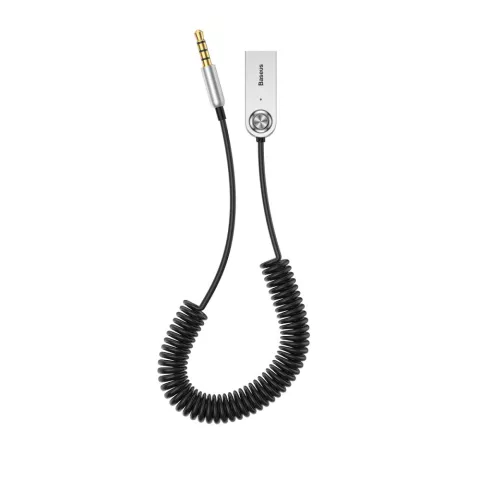 Baseus BA01 R&eacute;cepteur Bluetooth Sans Fil Adaptateur Dongle De Musique USB - Noir Appels mains libres
