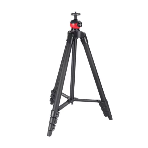 Zomei T60 tr&eacute;pied portable cam&eacute;ra tr&eacute;pied rotatif en aluminium - Noir Rouge