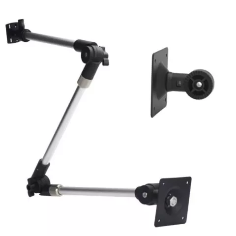 Support Tablette Universel Bras de Table 3 attaches - Aluminium rotation 360 degr&eacute;s