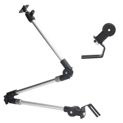 Support Tablette Universel Bras de Table 3 attaches - Aluminium rotation 360 degr&eacute;s