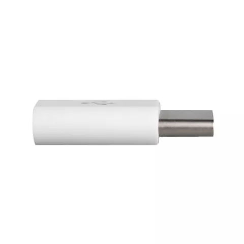 Adaptateur Micro USB vers USB Type C Sync Charge - Blanc