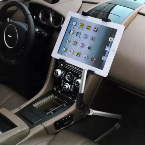 Support Tablette Universel Bras de Table 3 attaches - Aluminium rotation 360 degr&eacute;s