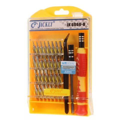 Kit d&#039;outils de jeu de mini tournevis de pr&eacute;cision 33 en 1 pour ordinateur portable et t&eacute;l&eacute;phone portable
