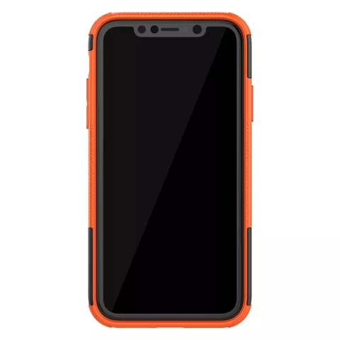 &Eacute;tui hybride standard antichoc pour iPhone 11 - Orange