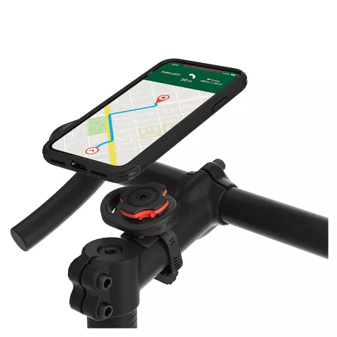 Spigen Gearlock support guidon de v&eacute;lo support de t&eacute;l&eacute;phone r&eacute;glable smartphone universel - Noir
