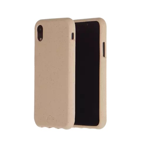 Pela Eco Eco-Friendly Case &Eacute;tui de protection biod&eacute;gradable compatible avec iPhone 11 - Sable