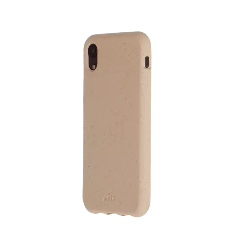Pela Eco Eco-Friendly Case &Eacute;tui de protection biod&eacute;gradable compatible avec iPhone 11 - Sable