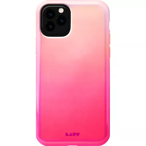 Coque TPU de protection contre la d&eacute;coloration Laut Huex Ombre iPhone 11 Pro Max - Rose