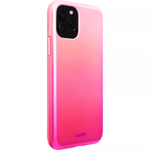 Coque TPU de protection contre la d&eacute;coloration Laut Huex Ombre iPhone 11 Pro Max - Rose
