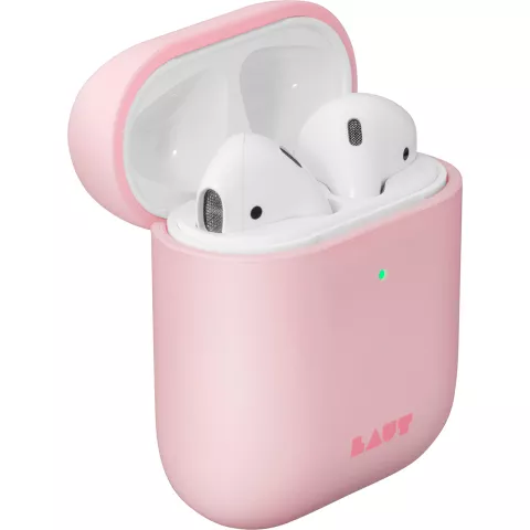 &Eacute;tui de protection Laut Huex pastel cover compatible avec AirPods - Rose clair
