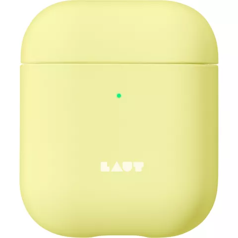 &Eacute;tui de protection Laut Huex pastel cover compatible avec AirPods - Jaune clair